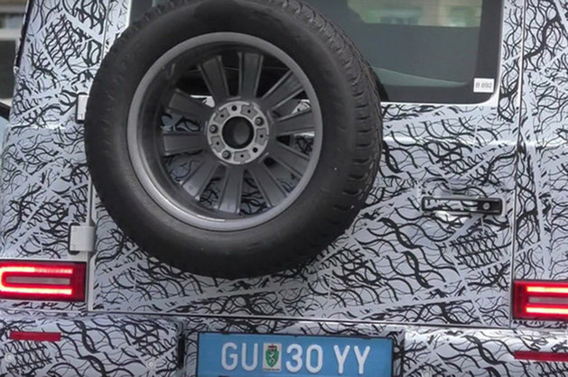 2017法兰克福车展 奔驰全新G级谍照曝光