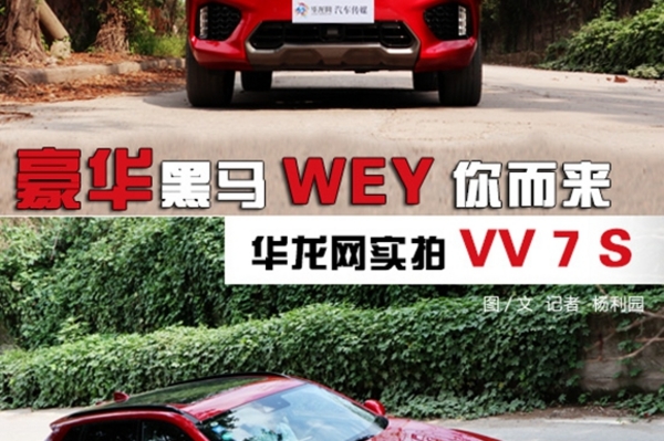 轻奢动感还不贵 华龙网实拍WEY VV7s