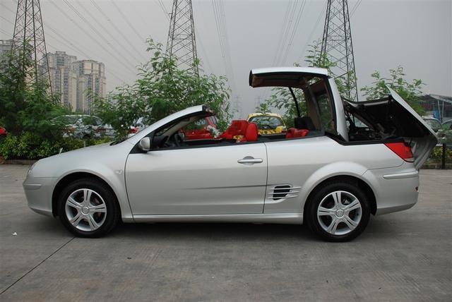 这敞篷跑车卖16万,无框车门不输CC,立体车标胜似劳斯莱斯