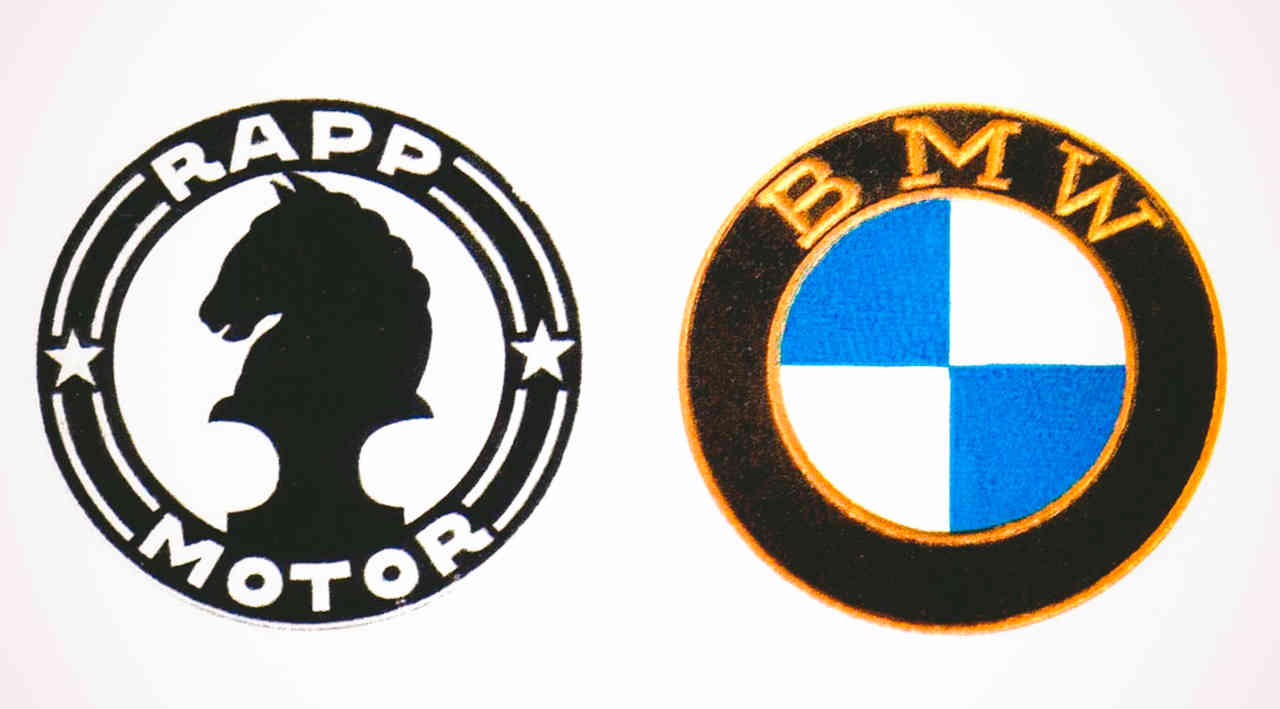 ▲BMW圆标的设计思路,套用了RAPP公司的老商标