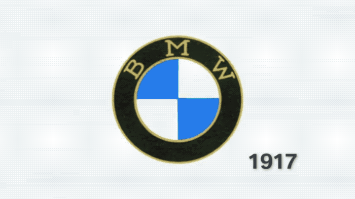 ▲BMW的这枚圆标,也是世界上稳定性最强的商标之一