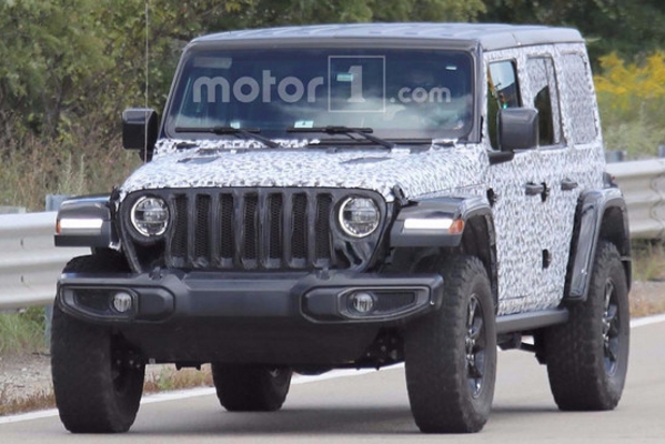 曝新款牧马人Rubicon无伪谍照 11月亮相