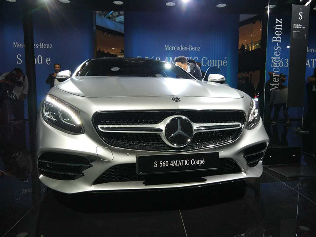 2017法兰克福车展 奔驰新款S级轿跑车