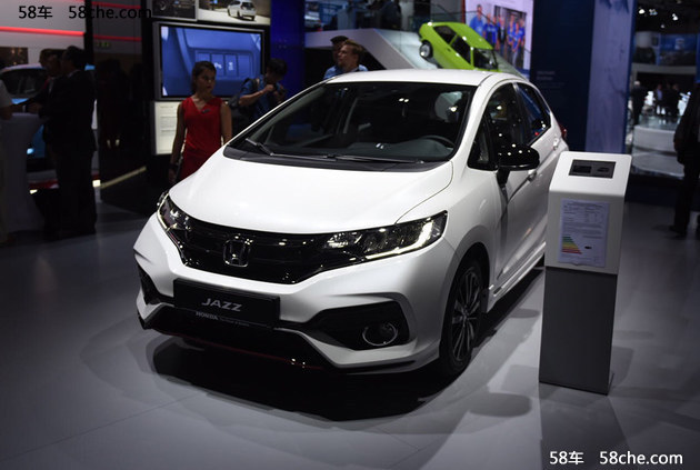 2017法兰克福车展 欧规新款飞度首发亮相