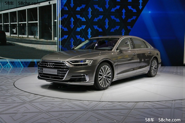 2017法兰克福车展 奥迪新A8首次车展亮相