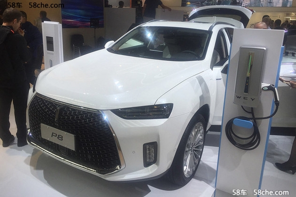 2017法兰克福车展 WEY首款插电混动汽车P8