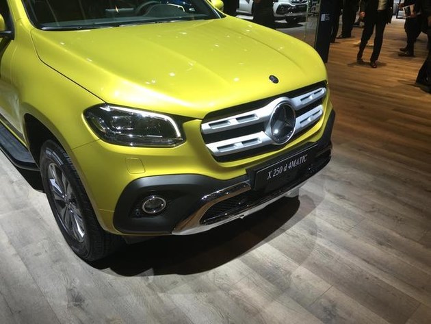 2017法兰克福车展 奔驰全新X级皮卡亮相