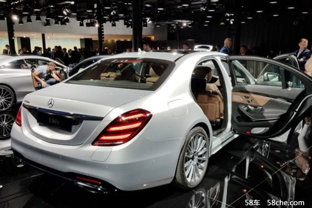 2017法兰克福车展 新款奔驰S 560 e发布