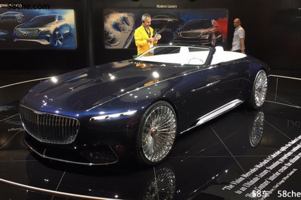 2017法兰克福车展 迈巴赫6概念车发布