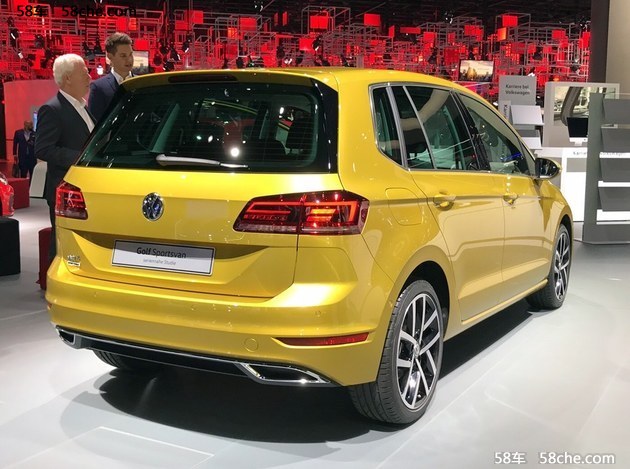 2017法兰克福 新款高尔夫Sportsvan亮相