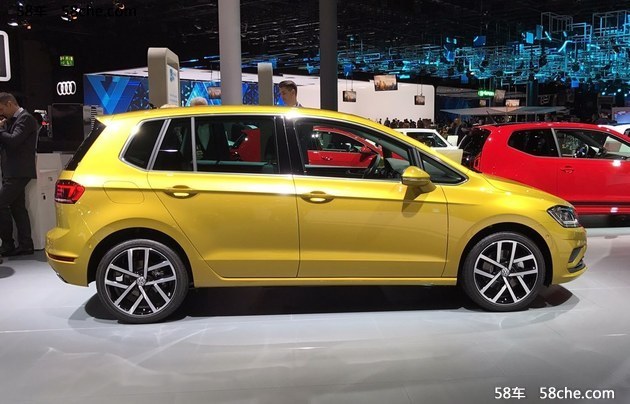 2017法兰克福 新款高尔夫Sportsvan亮相