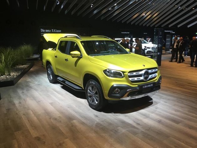 2017法兰克福车展 奔驰全新X级皮卡亮相