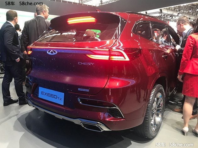 2017法兰克福车展 奇瑞EXEED TX首发亮相