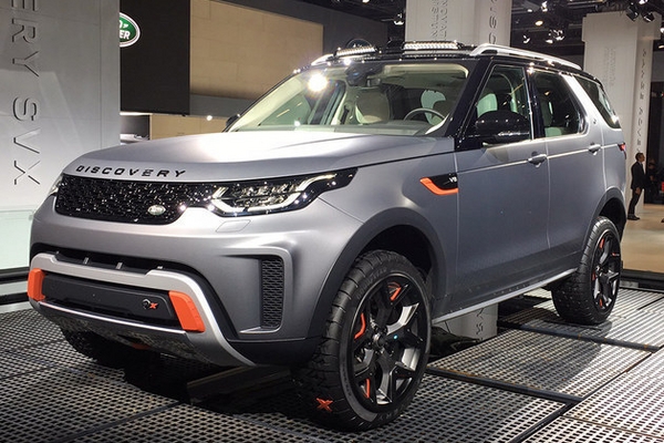 2017法兰克福车展 路虎全新发现SVX亮相