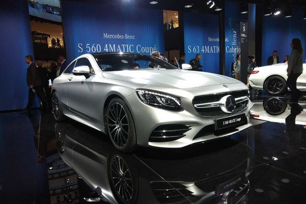2017法兰克福车展 奔驰新款S级轿跑车