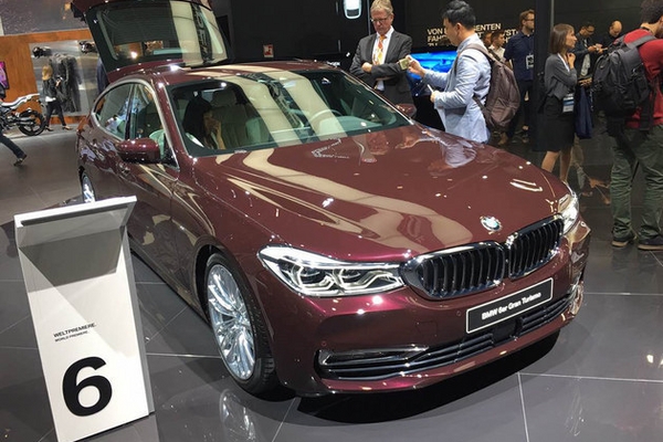 2017法兰克福车展 宝马6系GT正式发布