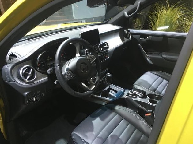 2017法兰克福车展 奔驰全新X级皮卡亮相