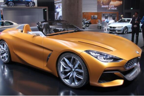 法兰克福车展发布 全新宝马Z4概念车