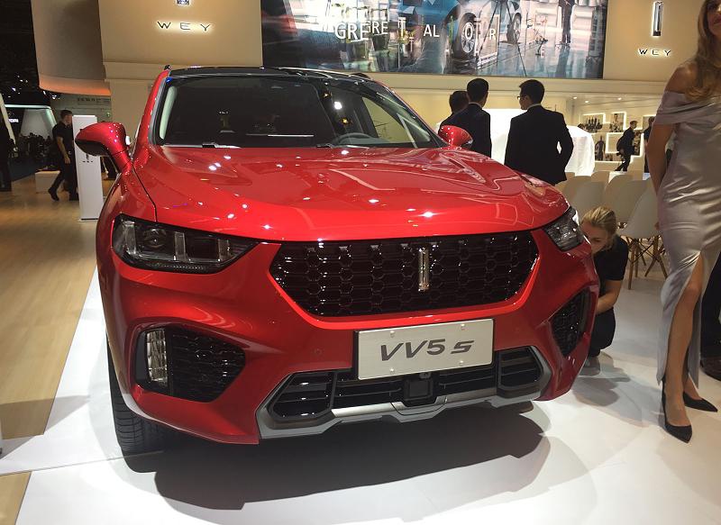 德媒评法兰克福展最成功车型,Wey VV5名列其中