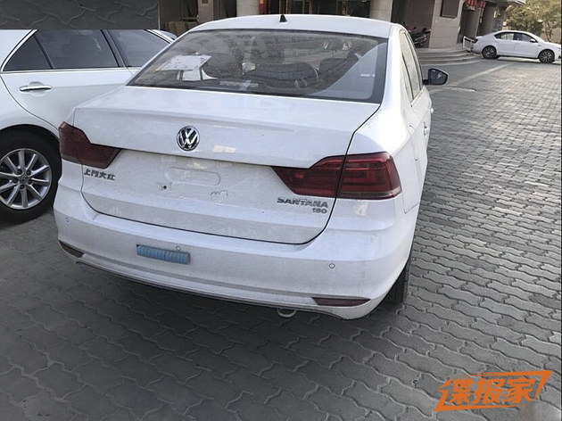 上汽大众新款桑塔纳谍照 搭载1.5L发动机