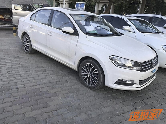 上汽大众新款桑塔纳谍照 搭载1.5L发动机
