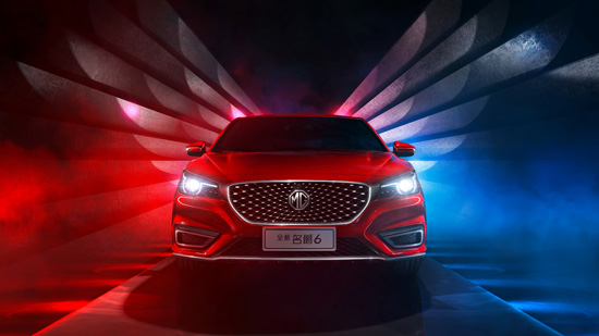 上汽全新名爵6官图曝光  豹跃肩线MIX极致曲面抢眼