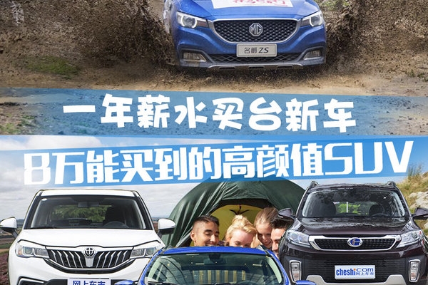 一年薪水买台新车 盘点8万元能买到的高颜值SUV