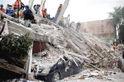 墨西哥地震至少245人亡 全国哀悼3天