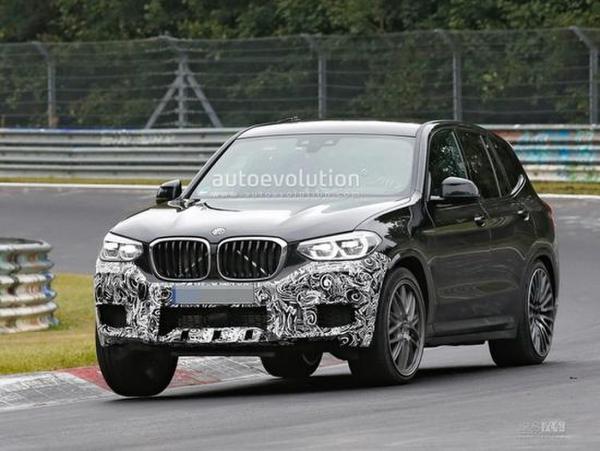 SUV的身段跑车的心 曝宝马全新X3 M谍照