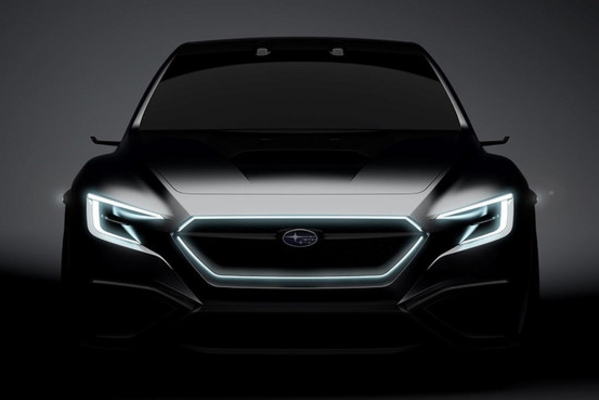 斯巴鲁全新概念车预告图 东京车展亮相