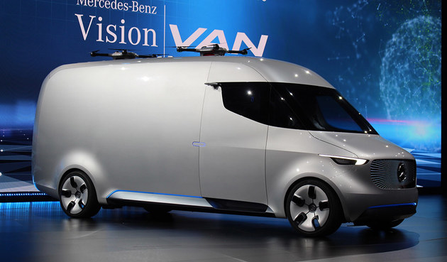 奔驰新Sprinter设计图发布 2018年亮相