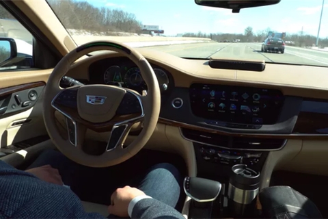 凯迪拉克无人驾驶路测跨越全美高速公路