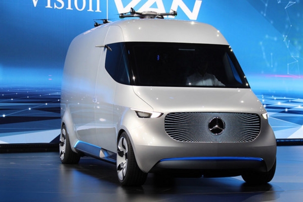 奔驰新Sprinter设计图发布 2018年亮相