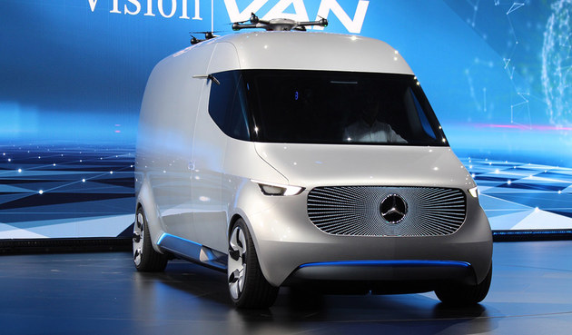 奔驰新Sprinter设计图发布 2018年亮相