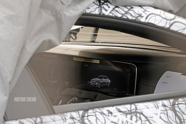 梅赛德斯-AMG GT4车型内饰谍照首度曝光