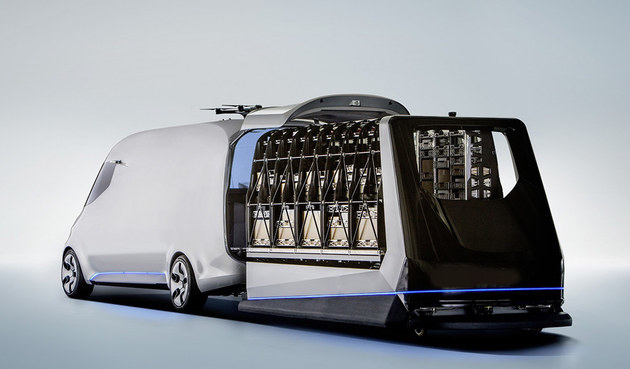 奔驰新Sprinter设计图发布 2018年亮相