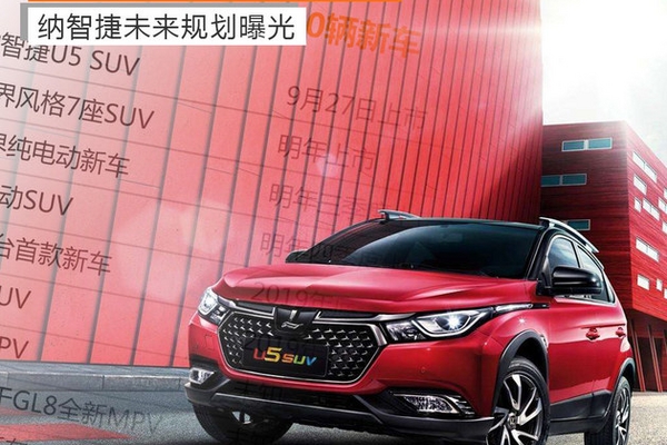 明年推出7座SUV 纳智捷未来规划曝光