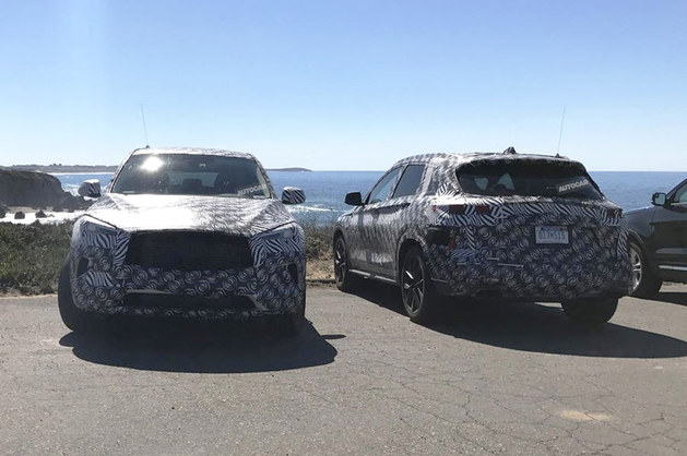 英菲尼迪新款QX50谍照曝光 或明年上市