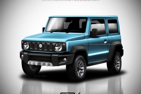 曝铃木全新吉姆尼效果图 25日车展亮相