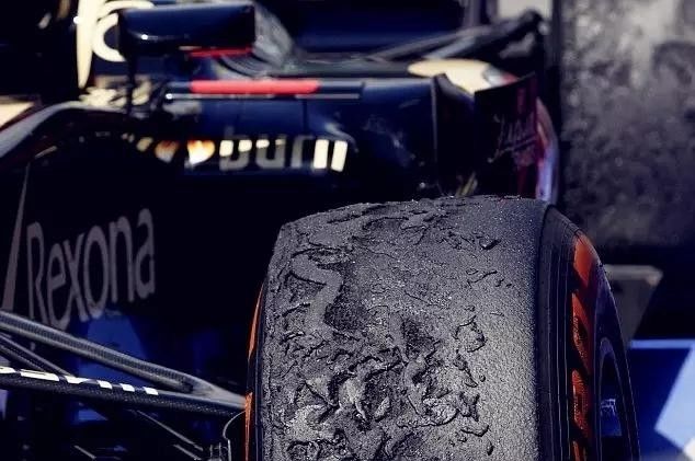 轮胎圈的短命鬼 F1赛车轮胎