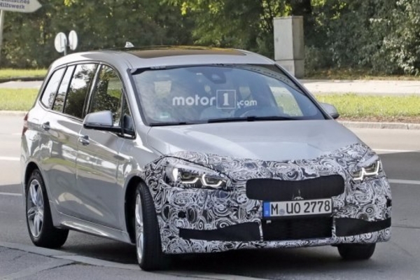 新款宝马2系多功能旅行车谍照 外观升级