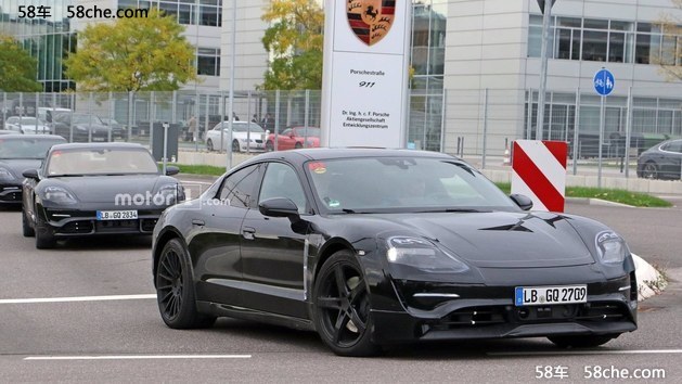 保时捷Mission E量产版谍照 纯电动轿跑