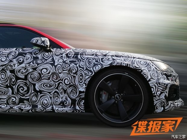 奥迪RS 4 Avant国内谍照曝光 明年进口