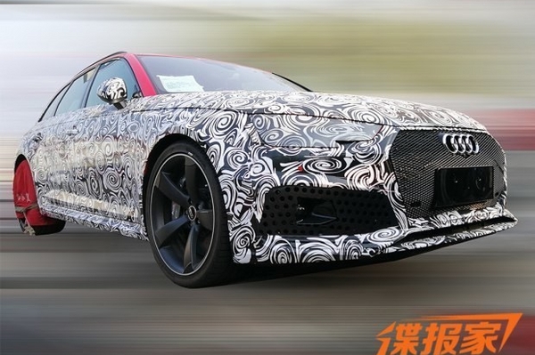 奥迪RS 4 Avant国内谍照曝光 明年进口