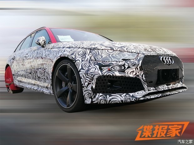 奥迪RS 4 Avant国内谍照曝光 明年进口