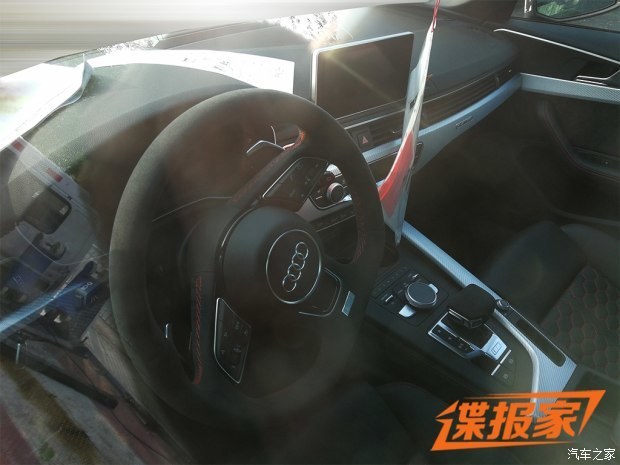 奥迪RS 4 Avant国内谍照曝光 明年进口