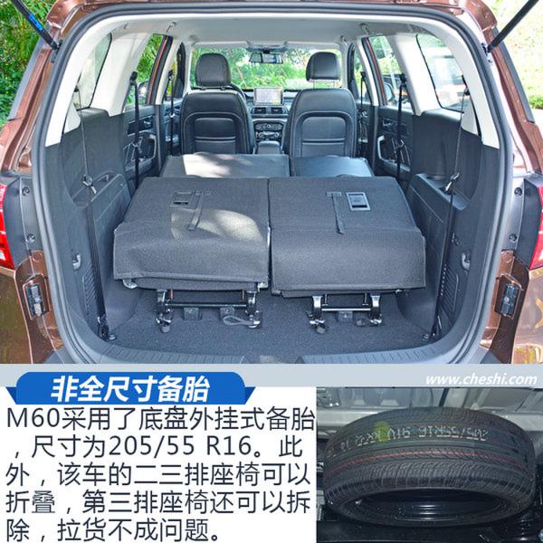 实用之外更科技时尚 北汽威旺M60 CVT王者版试驾-图14