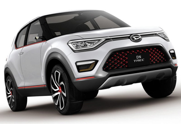 大发4款新概念车官图 或将10月25日发布