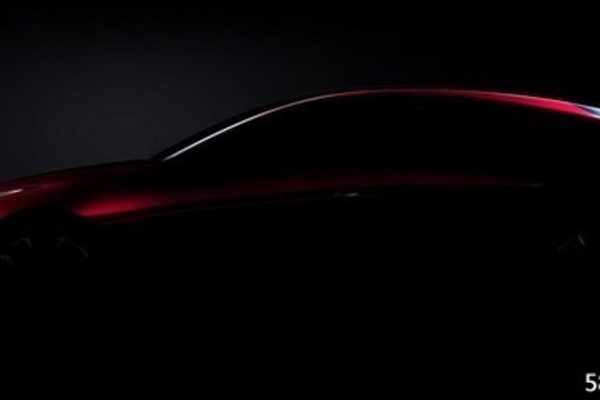 马自达两款概念车预告图 将10月25日亮相