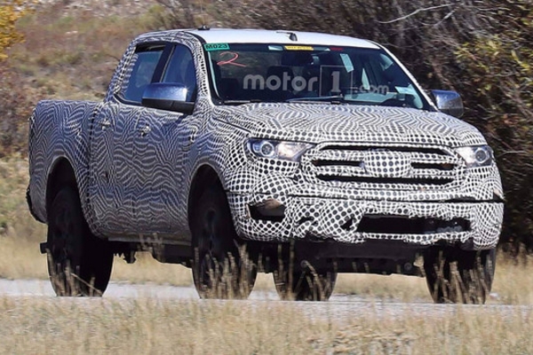 福特新Ranger再曝谍照 最快明年1月亮相